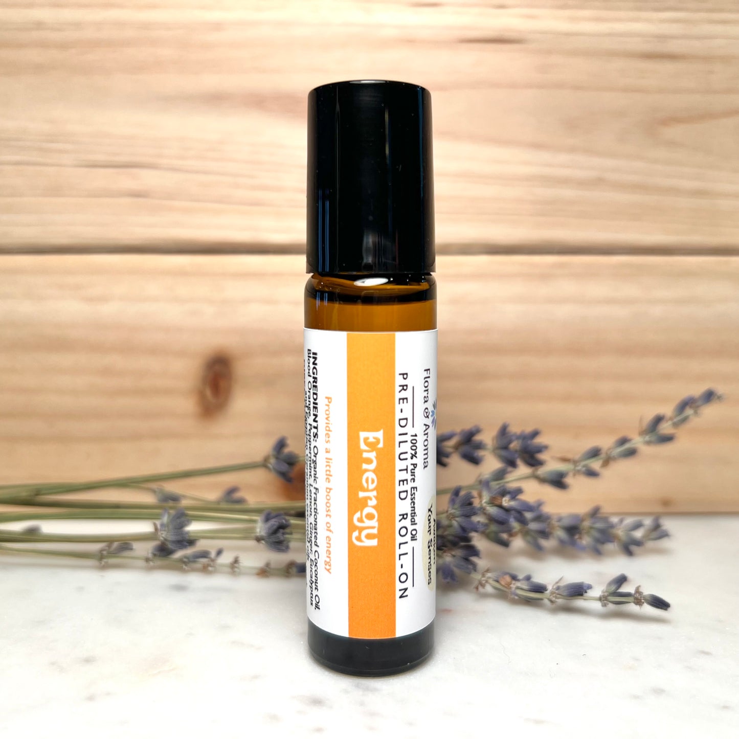 Energy Essential Oil Pre-Diluted Roll-On