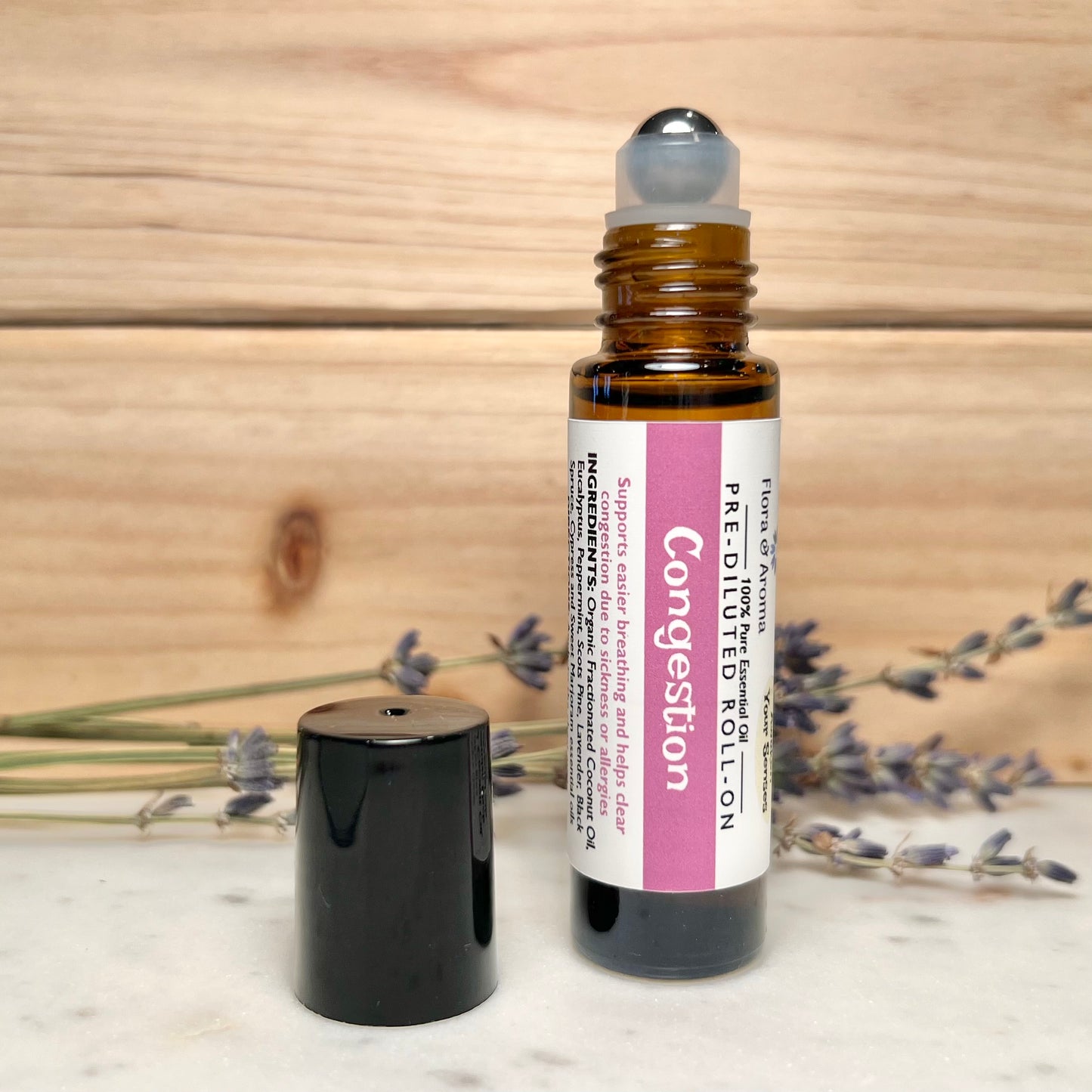 Congestion Essential Oil Pre-Diluted Roll-On