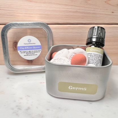 Germs Clay Diffuser Stones