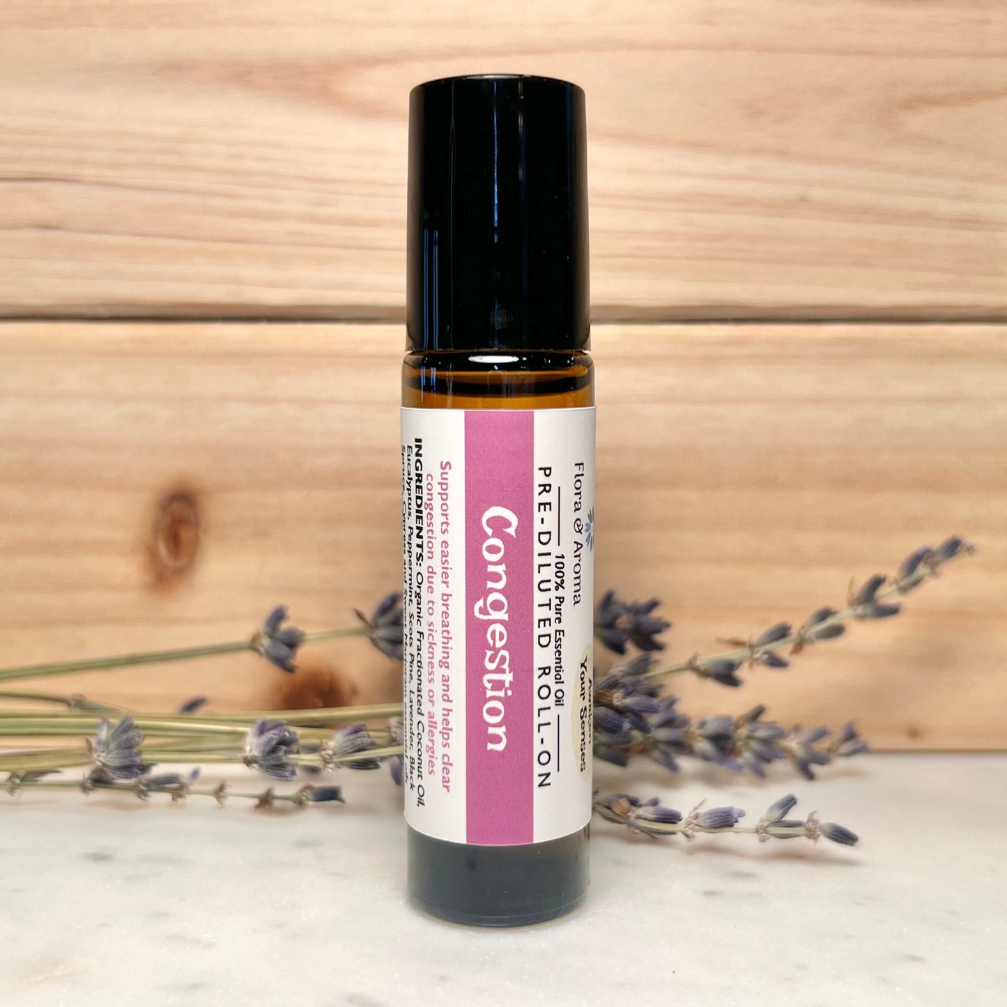 Congestion Essential Oil Pre-Diluted Roll-On