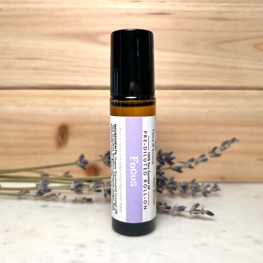 Focus Essential Oil Pre-Diluted Roll-On