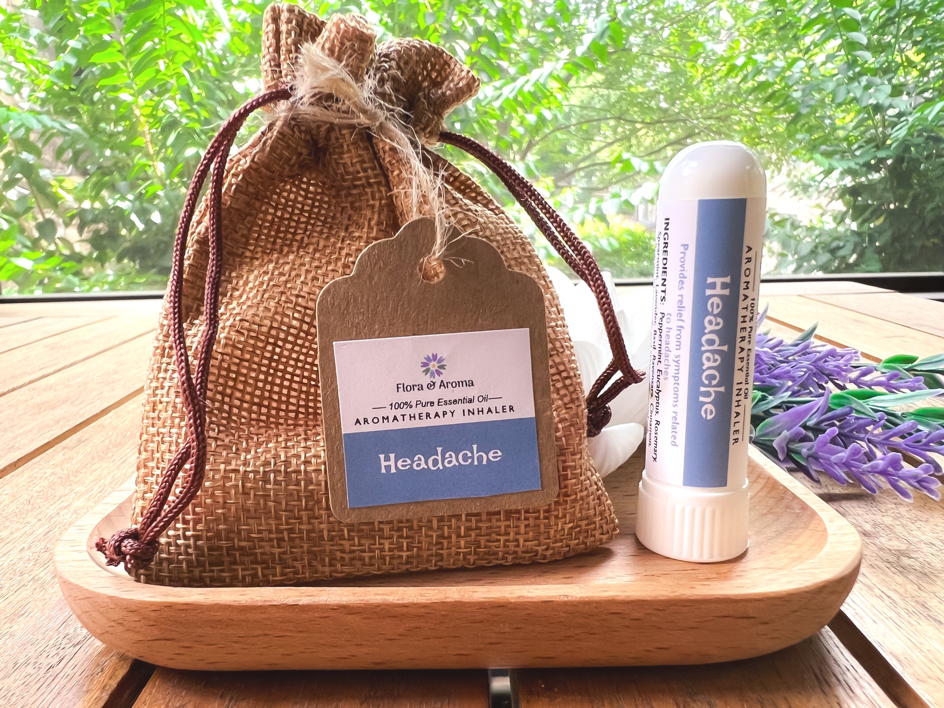 Aromatherapy Inhalers HANGOVER RELIEF (HEADACHE/NAUSEA) — Wild